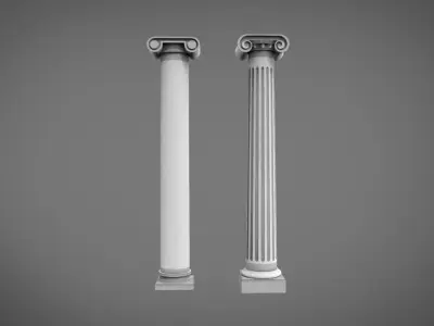 Pillar architecture 1 3D print model