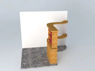 Bar unit 3D model