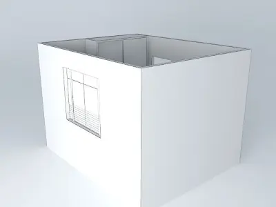 Bedroom interior Free 3D model