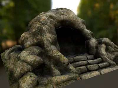 Tomb of Jesus 3D model