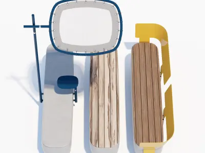 Scape long module 3D model