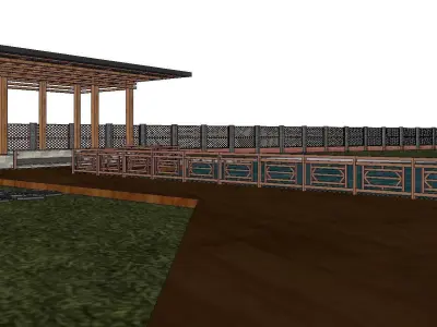 Homestay-Modern Waterfront 3D model