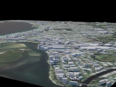 Sunshine Coast - Australia 3D model