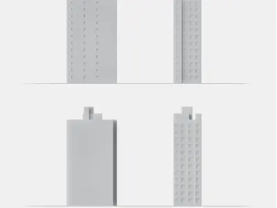 3D Print miniature building RB-US-NY-089 3D print model