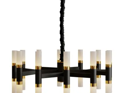 Chandelier Beltram chandelier round 3D model