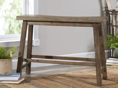 Wes Wood Bench 3D model