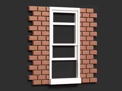 Brick Pack Diorama Set 01 3D print model