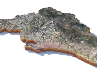 Limassol City Cyprus 3D model