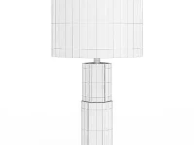 Duron  27 Table Lamp Low-poly 3D model