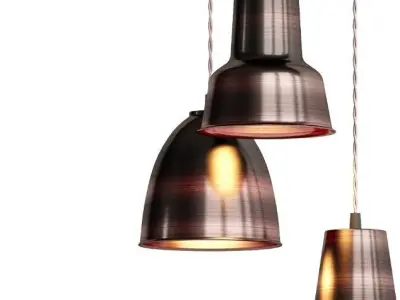 Hanging Lamp Pinka Romatti 3D model