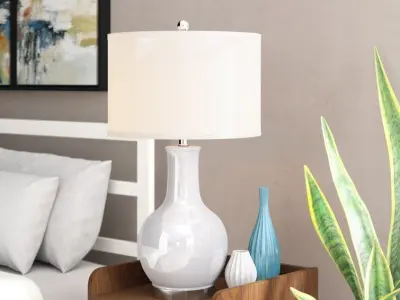 Weston Table Lamp Light -  2 Colour 3D model