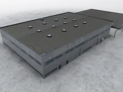 LIMC Storage2 Low-poly 3D model