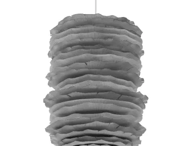 Strata Chandelier 3D model