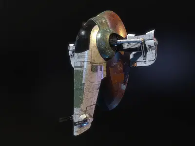 Slave 1 Star wars 3D model