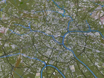 Moscow City 3D model