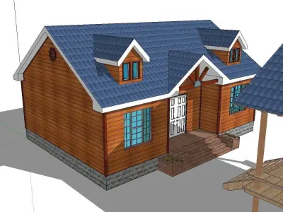 Creative Design-Holiday Cabin-0115 3D model