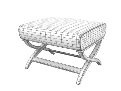Fiorenza Ottoman 3D model