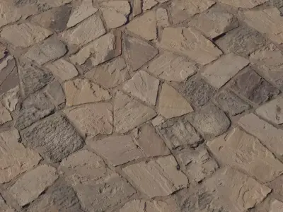 Desert Sandstone Flagstone Texture