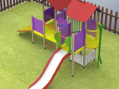 Kids Playground 3D model