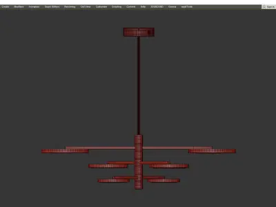 COSMO AVERAGE SPIDER Low-poly 3D model