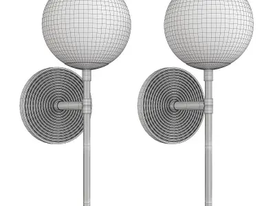 Ruth Sconce Low-poly 3D model