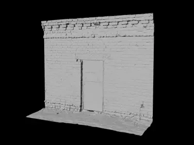 Wall Scan 01 Free 3D model