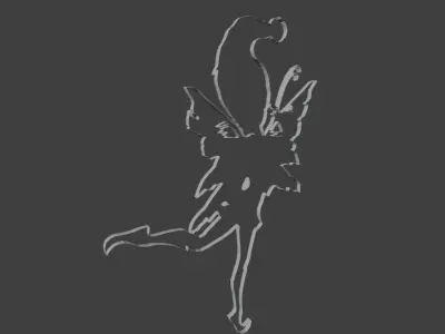 Fairy 3D model