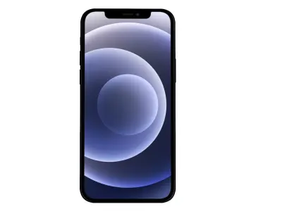 Apple iPhone 12 Black 3D model