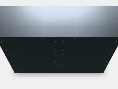 NORDLI Chest of 12 drawers 4 Low-poly 3D model