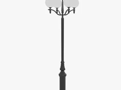 street light 2 3D model