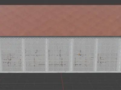 Elegant garden pavilion with furniture food and PBR textures  3D model