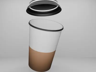 coffe cup  Free 3D model