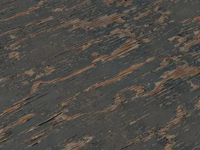 Distressed Painted Wood Texture