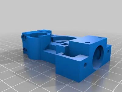 Mini Fala Extruder prusa i3  Free 3D print model