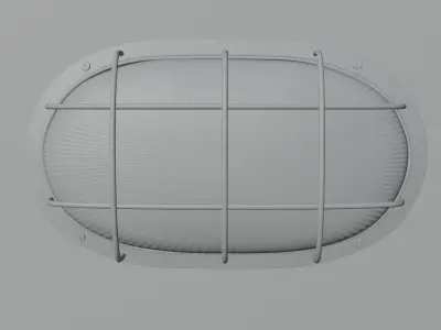 PBR Game ready Bulkhead- Weathered  Free low-poly 3D model