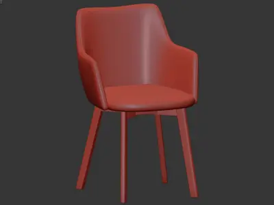 chair Bella 3D model