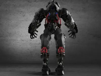 Sci-Fi Robot 3D model