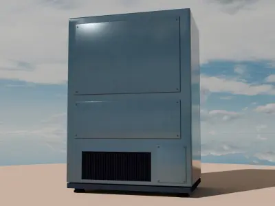 Vending Machine Coke Sprite Pepsi Fanta Junk Food 3D model