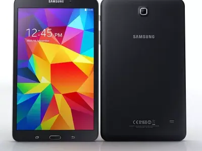 Samsung Galaxy Tab 4 8 0 black 3D model