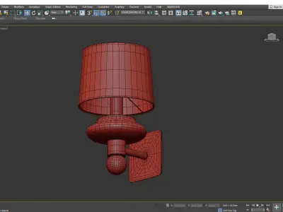 Saint Germain 7066 Wall Sconce Low-poly 3D model