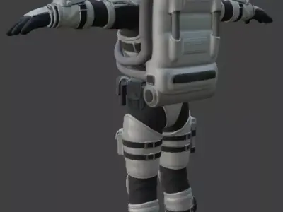 Spacesuit 3D Model 3D model
