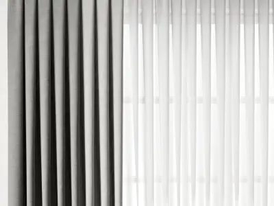 Curtain 84 3D model