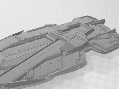 COD Infinite Warfare UNSA Retribution 3D print model