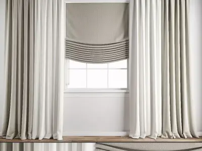 Curtain 166 3D model