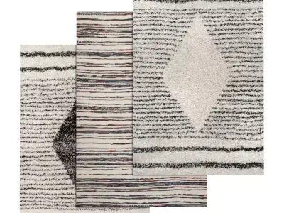 Rug Set 537 3D model