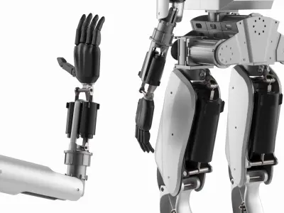  Kepler Humanoid Robot Waving Hand 