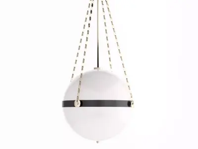 Saturnus Fixed Chandelier 3D model