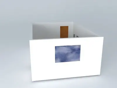 keniaorkut house with window Free 3D model