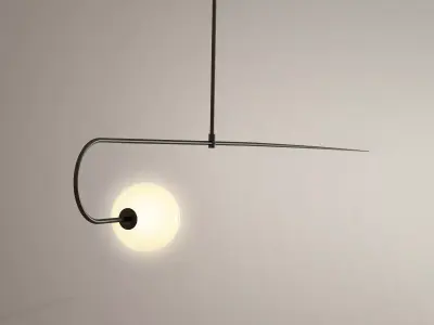 Mobile Chandelier 3D model