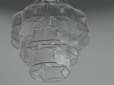 Chandelier 21 3D model
